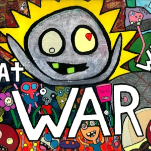 "At War with God" 5x14-inch art print