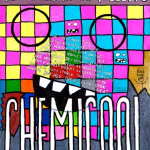 "Chemicool" 6x8-inch art print