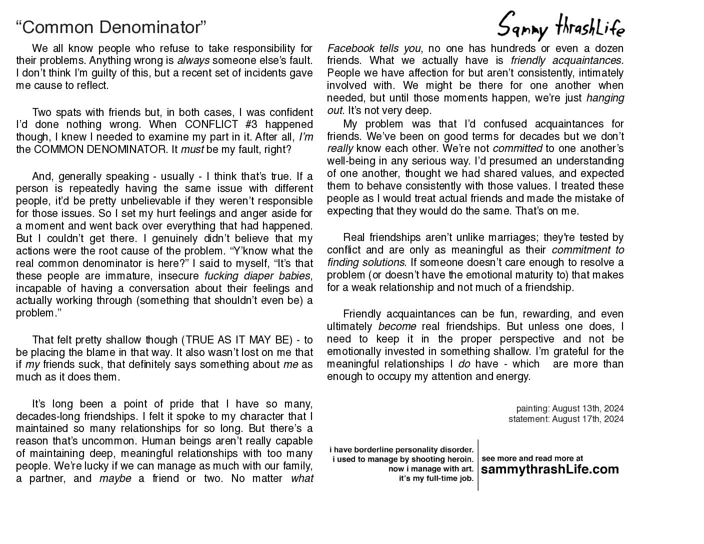 "Common Denominator" 8x10-inch art print - Image 4