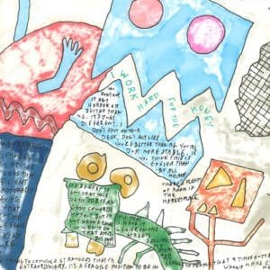 "I Work Hard for the Money" 8x6-inch art print