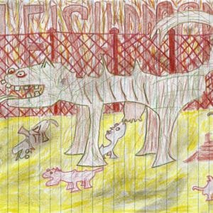 "Selfish Program" 10x8-inch art print