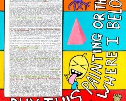 Buy This Painting or They'll Put Me in Jail Where I Belong