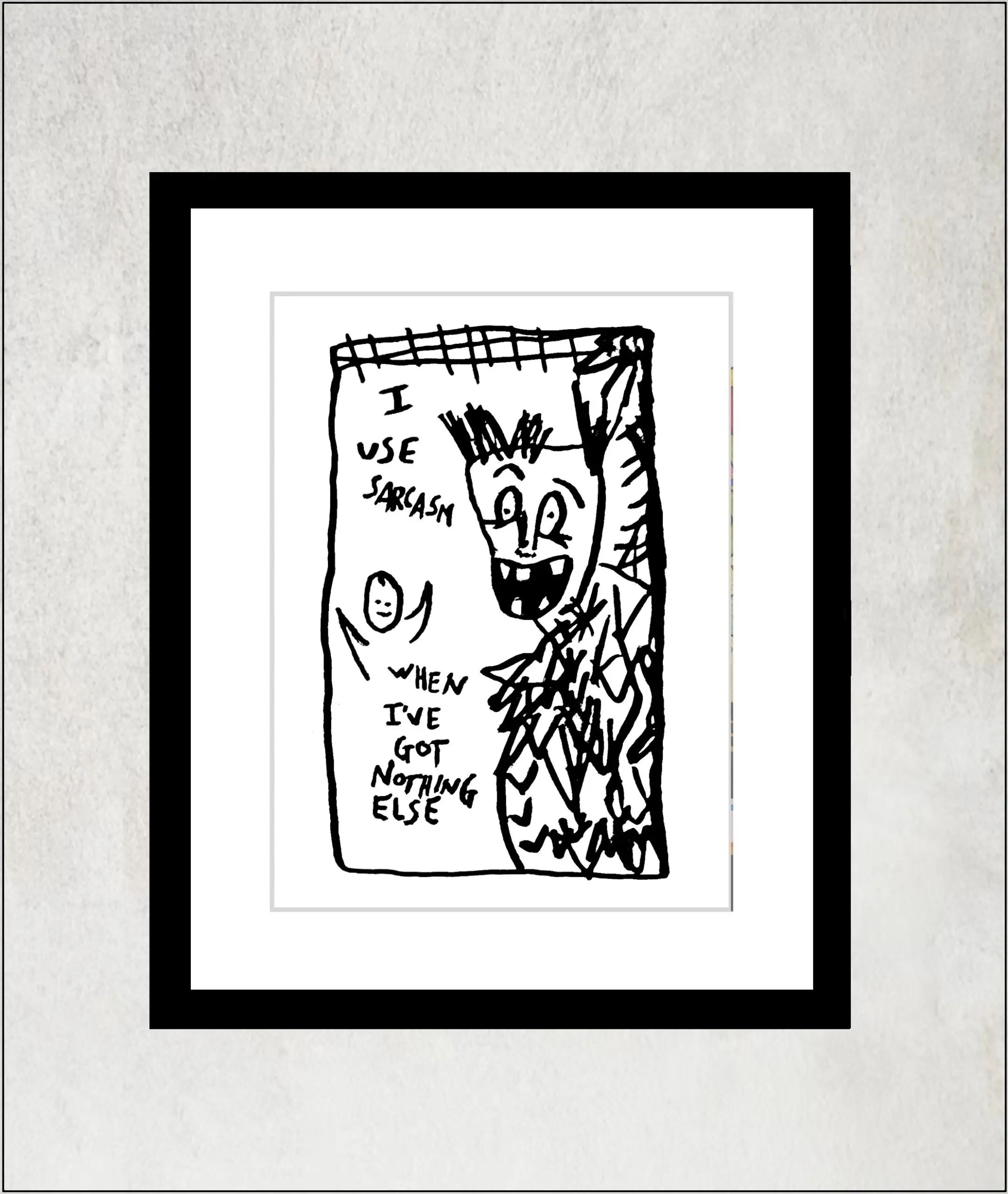 "Funny" 4x6-inch art print - Image 2