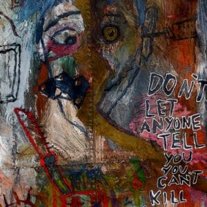 "Suicide Jacket" 9x14-inch art print